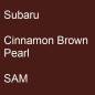 Preview: Subaru, Cinnamon Brown Pearl, SAM.